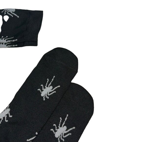 Unbranded Women's Over the Knee Stockings Size 8/9 Goth Punk Spider Anime Black - Picture 5 of 6